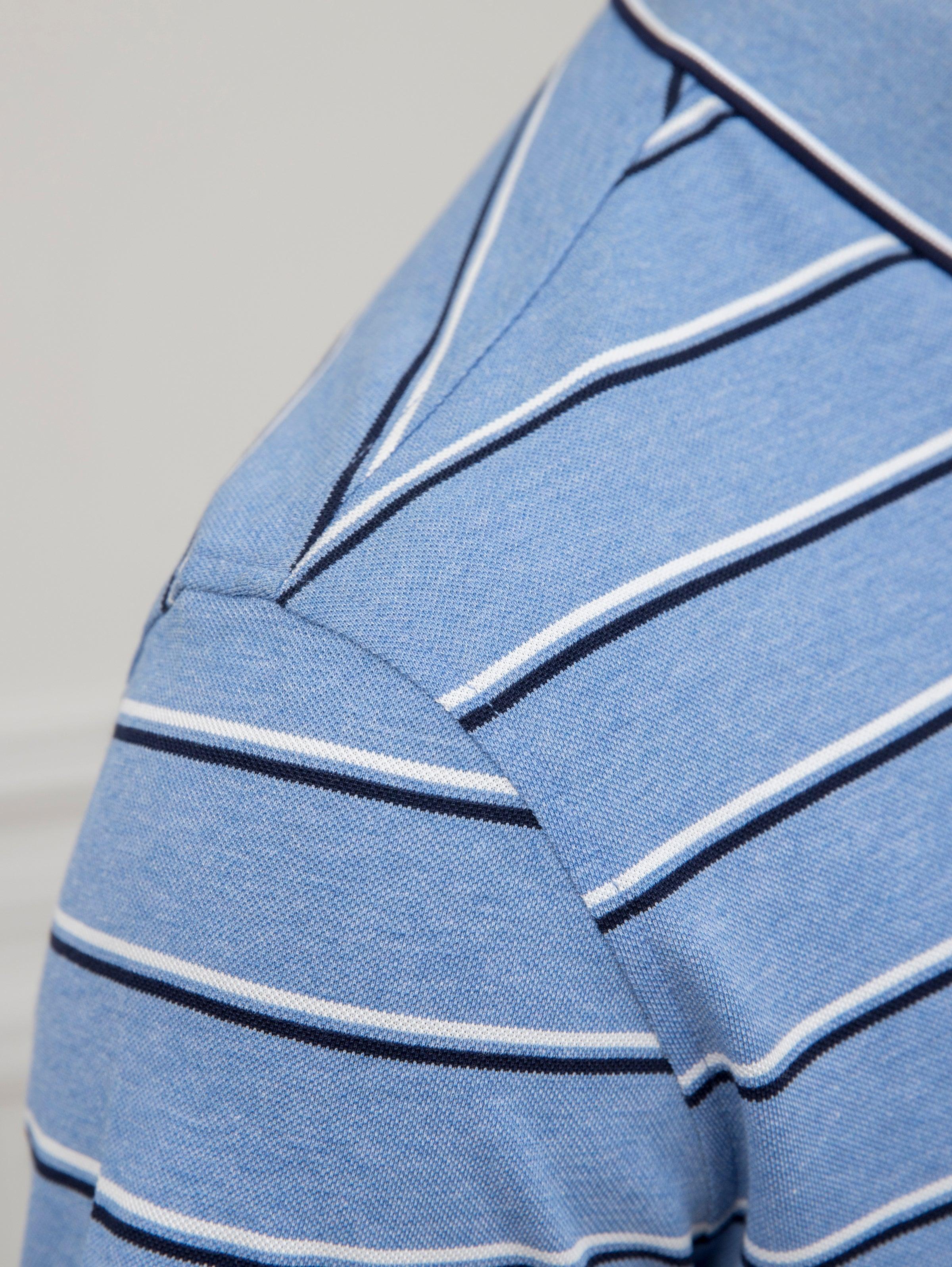 Exclusive T Shirt Polo Blue - Image 3