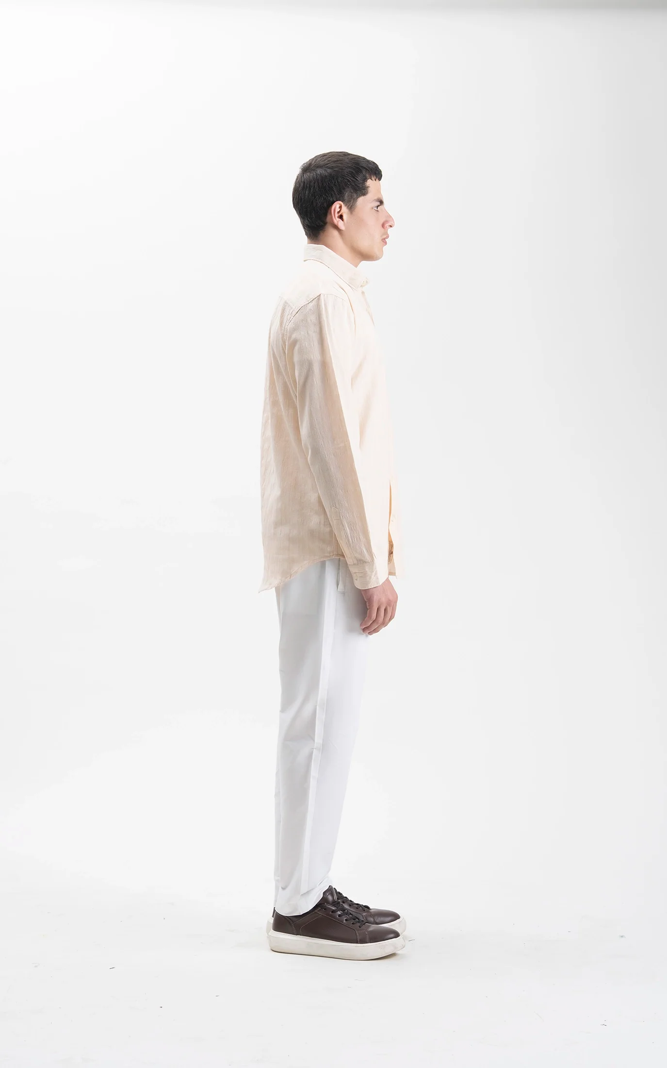 CASUAL SHIRT BEIGE - Image 4
