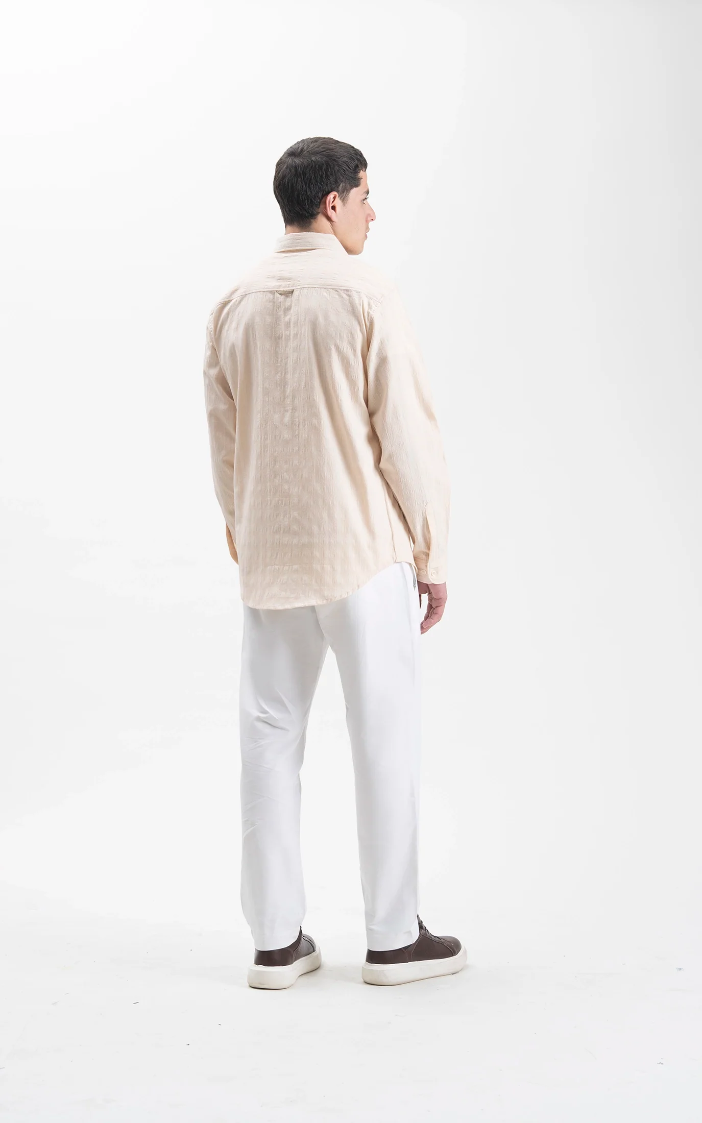 CASUAL SHIRT BEIGE - Image 5
