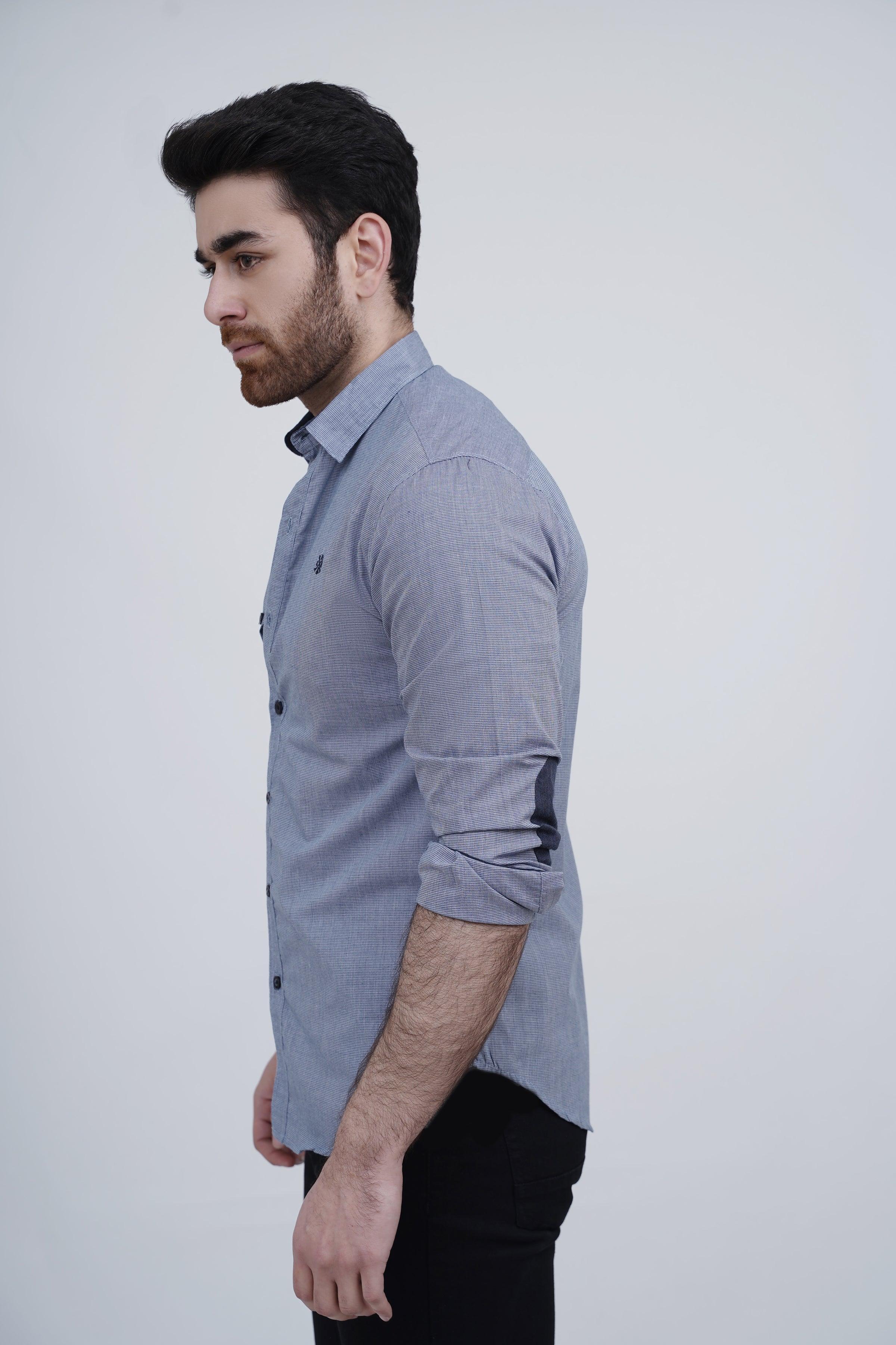 CASUAL SHIRT SKY BLUE - Image 4