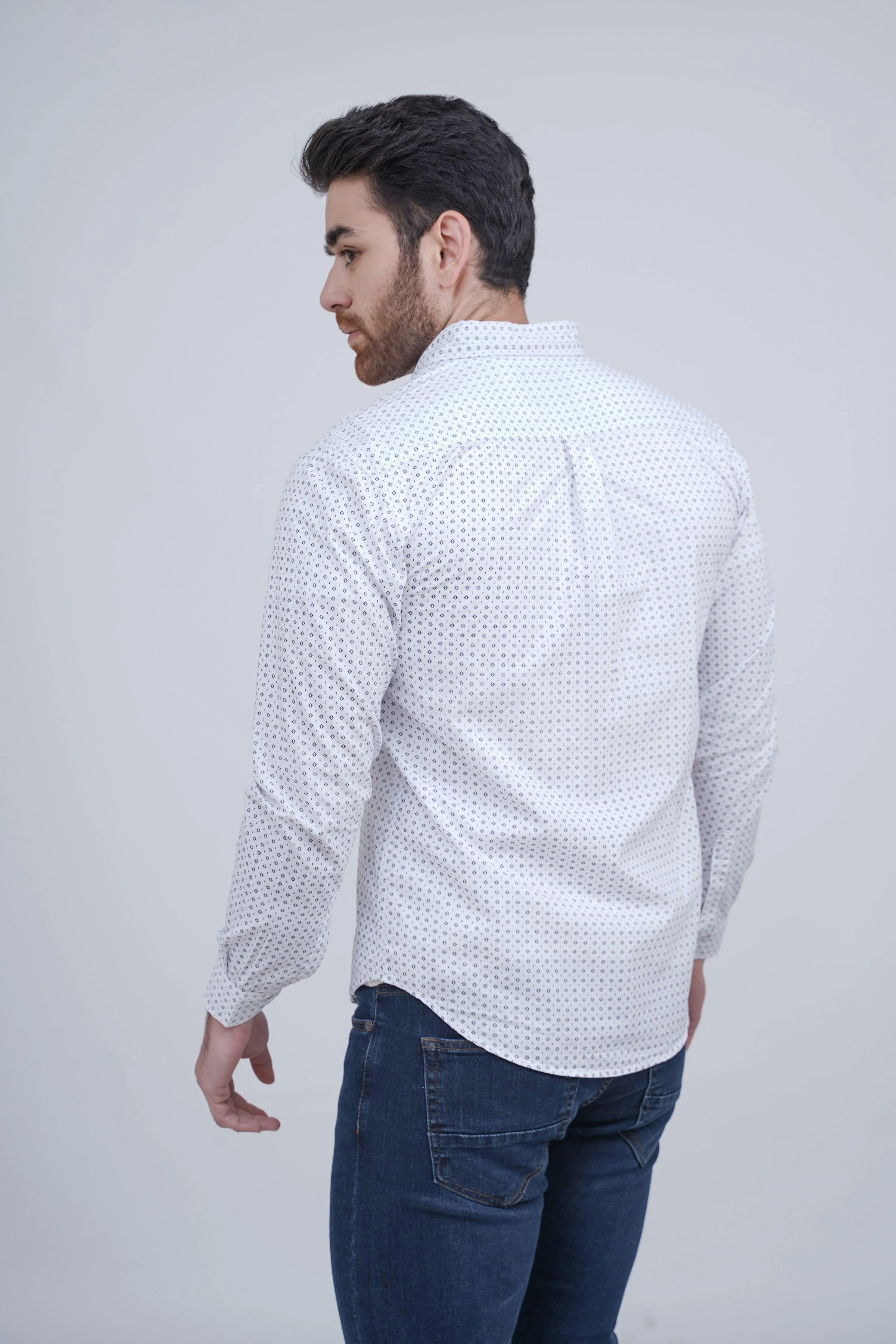 CASUAL SHIRT WHITE - Image 4