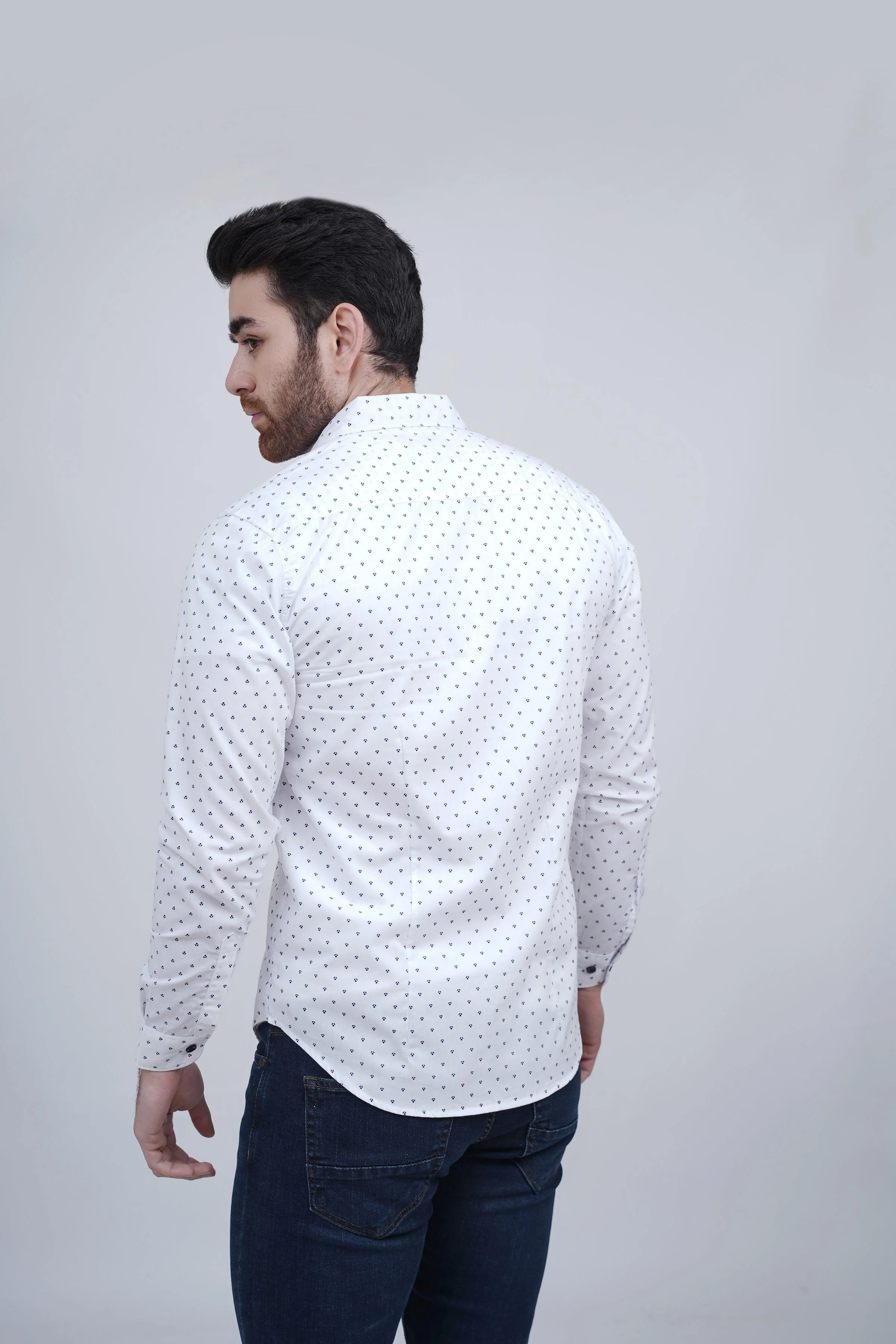CASUAL SHIRT WHITE - Image 3