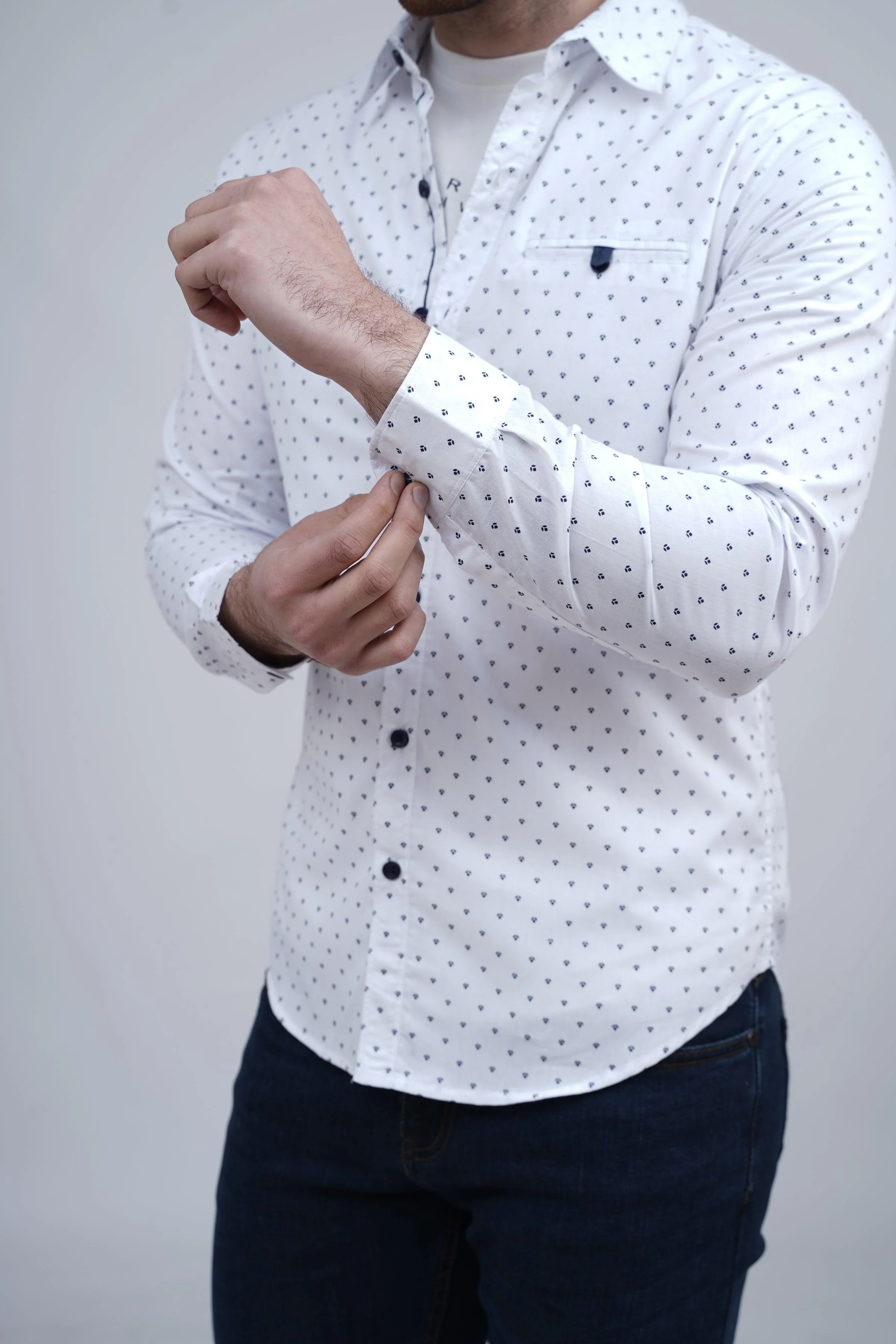 CASUAL SHIRT WHITE - Image 4