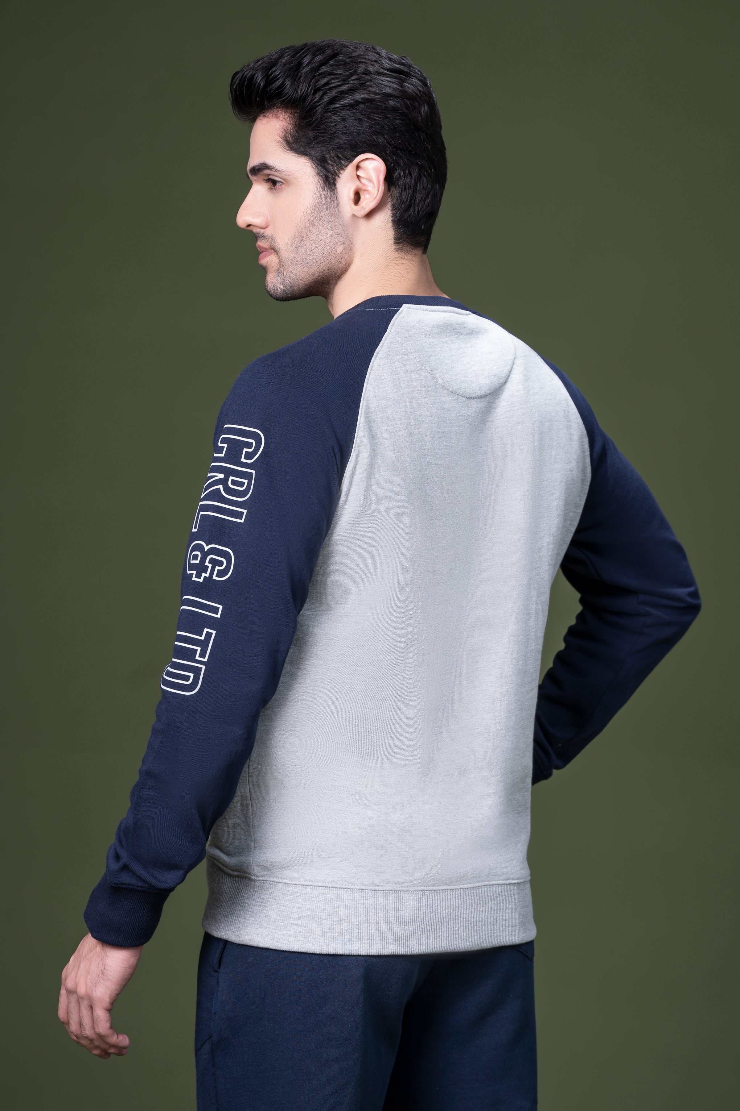 FIFA SWEAT SHIRT GREY NAVY - Image 4