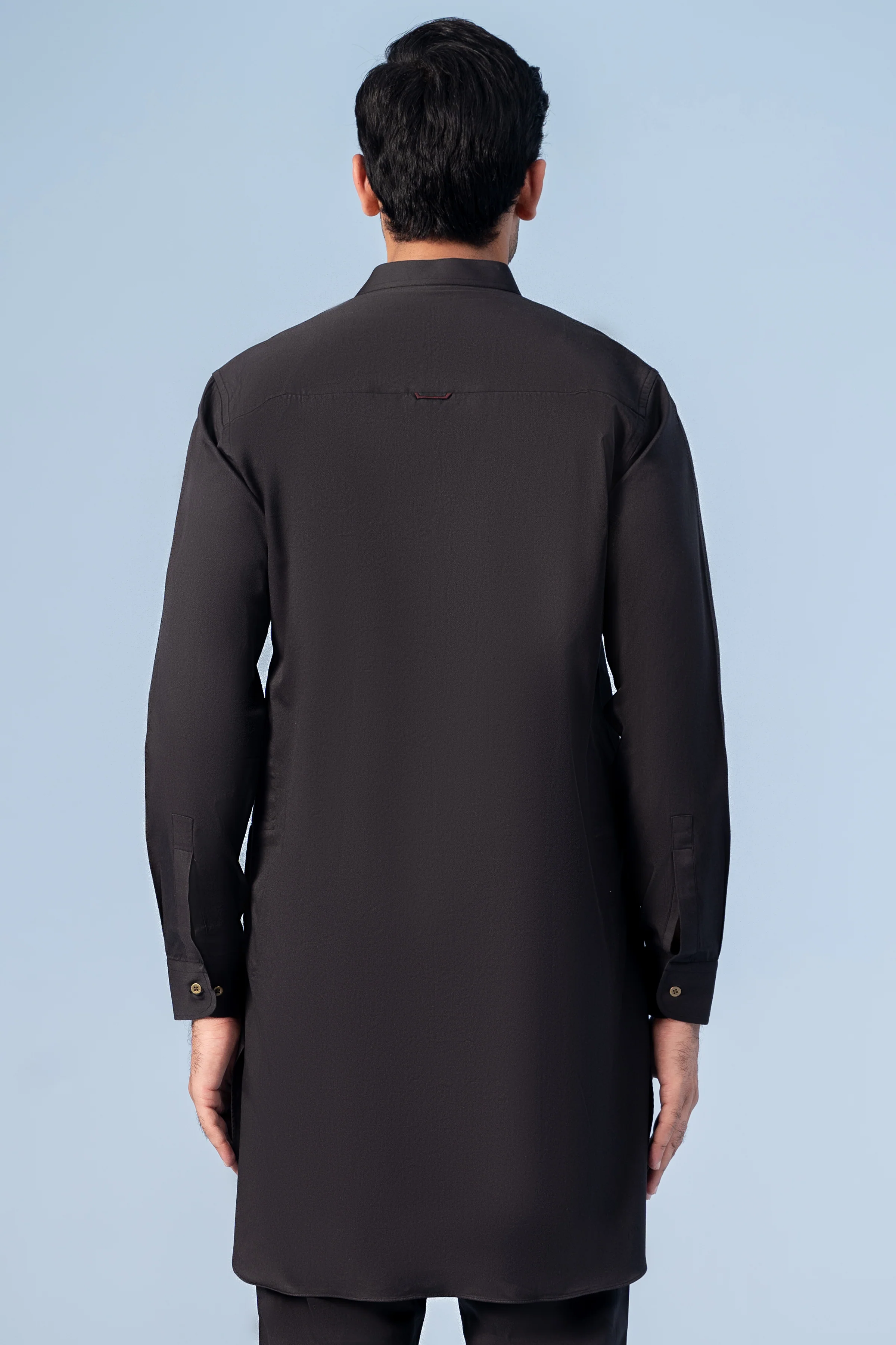 KURTA PAJAMA BLACK - Image 3