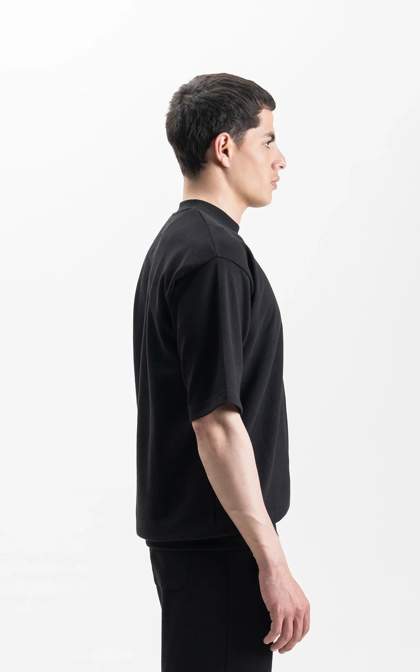 OVERSIZED SCUBA T-SHIRT BLACK - Image 4