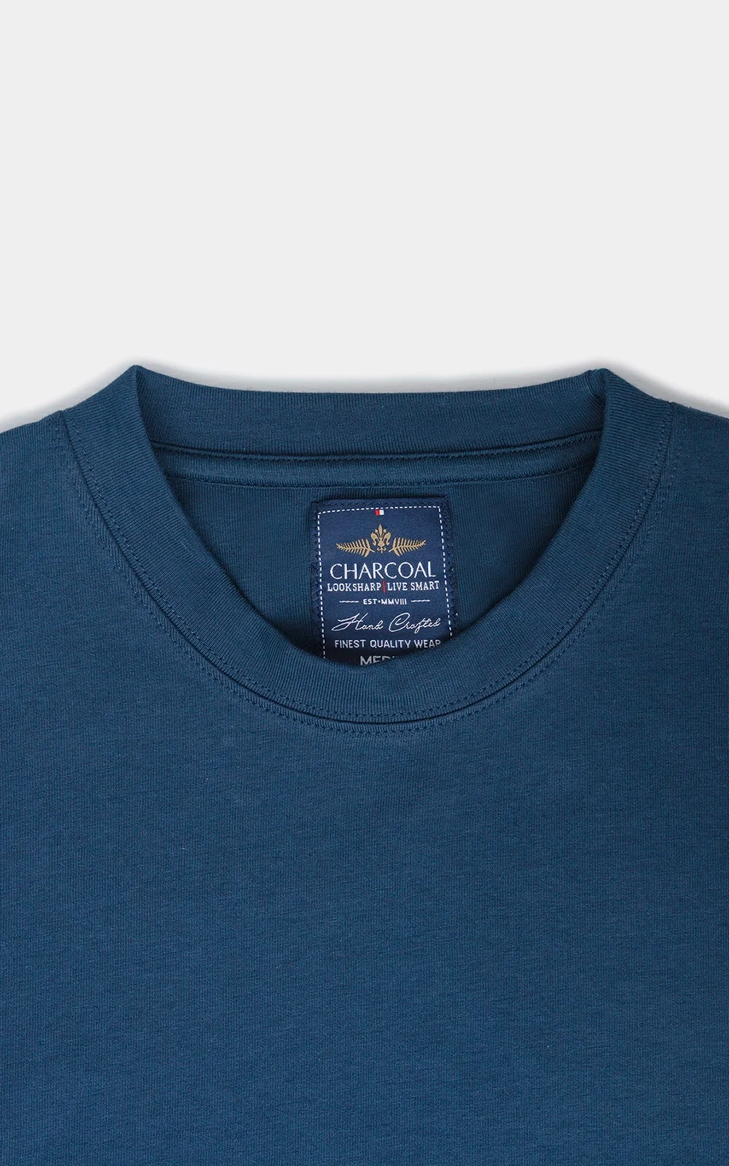 OVERSIZED SCUBA T-SHIRT TEAL BLUE - Image 4