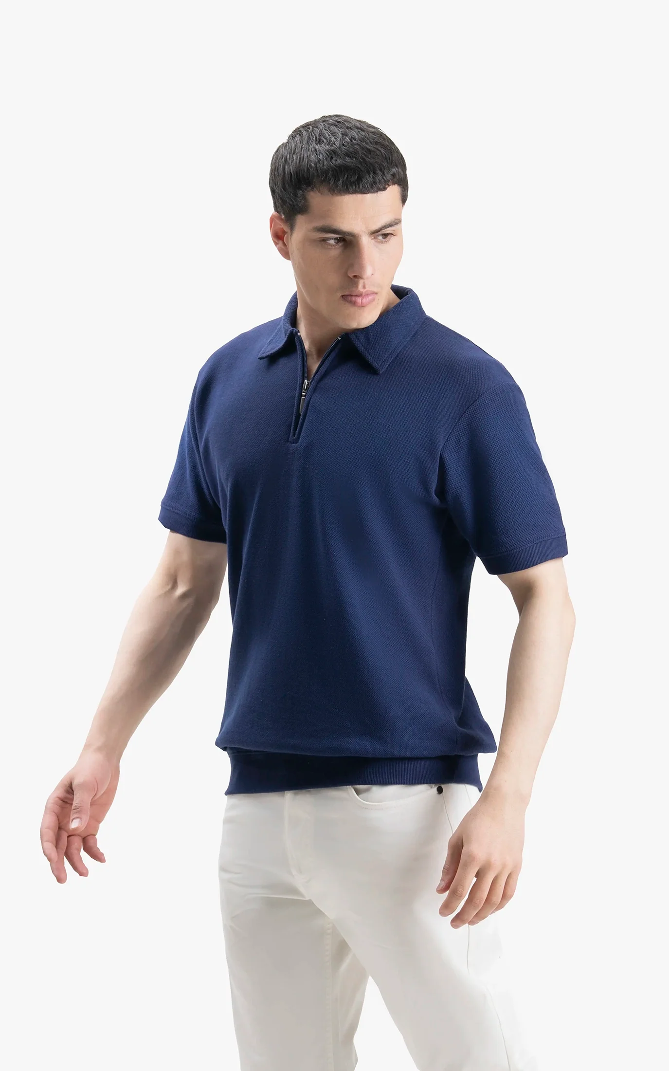 POLO SHIRT NAVY - Image 3