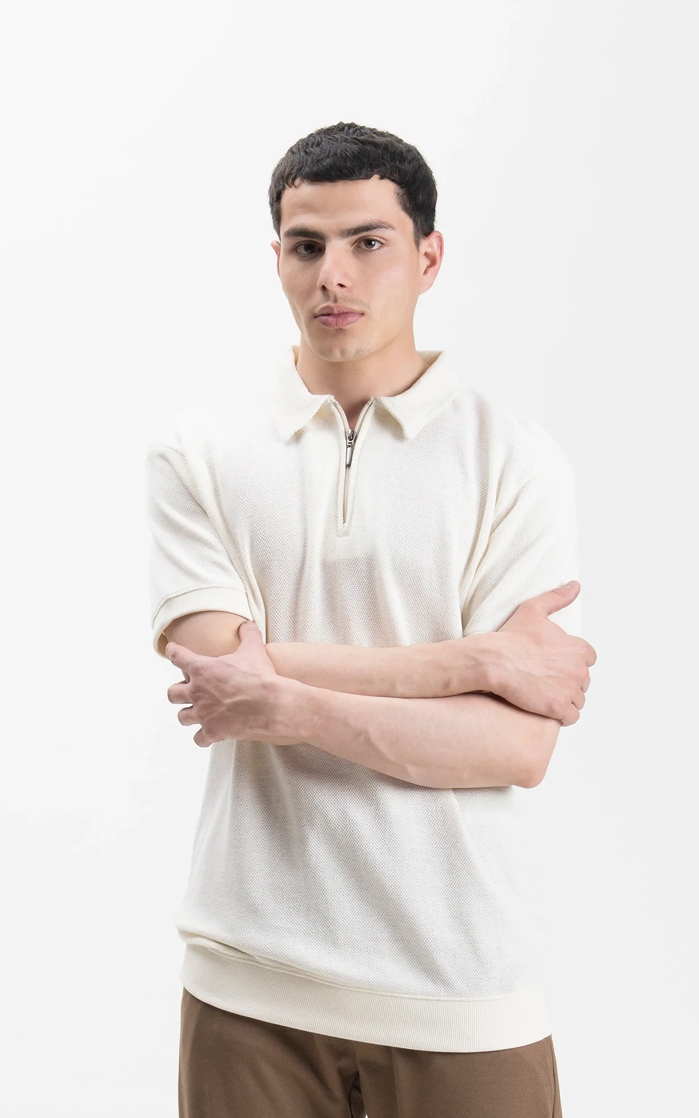 POLO SHIRT OFF WHITE - Image 4