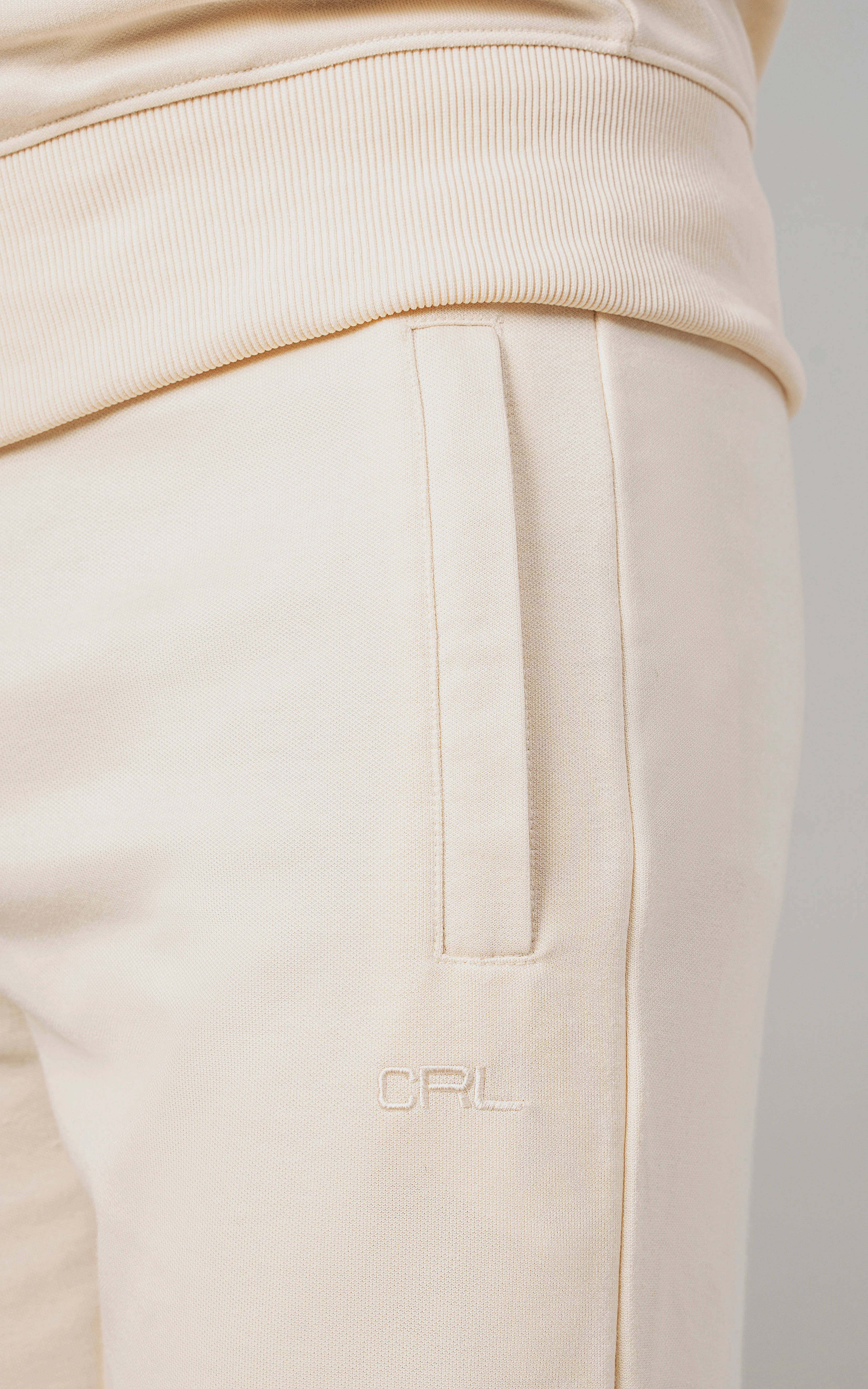 SLIM FIT TRACK SUIT OFF WHITE - Image 5