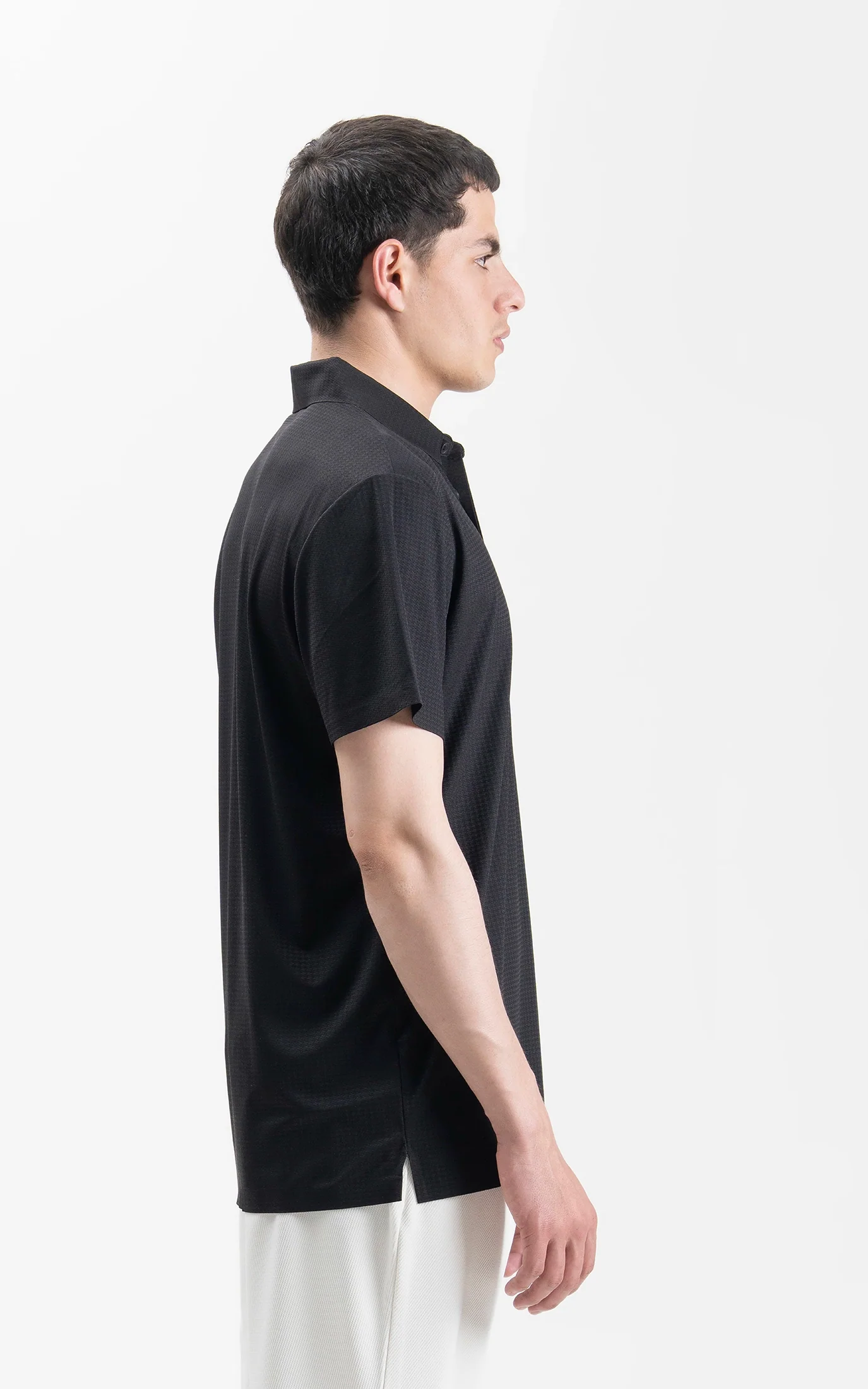 SMART FIT PREMIUM POLO SHIRT  BLACK - Image 4
