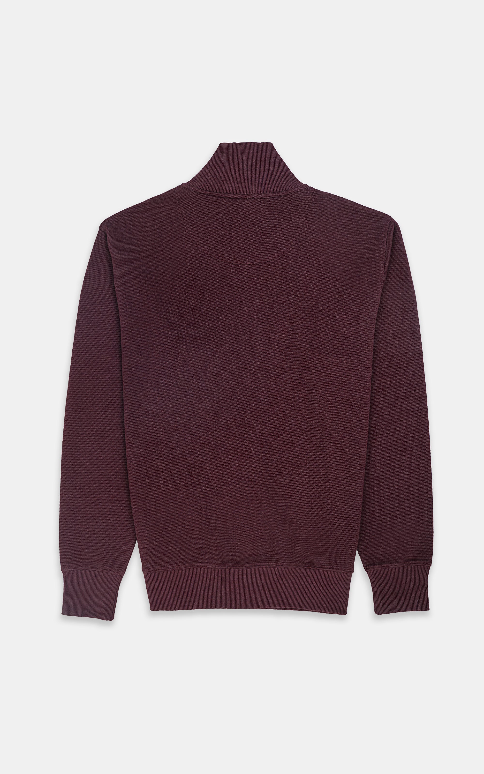 SWEAT SHIRT FULL SLEEVE  MAROON - Image 3