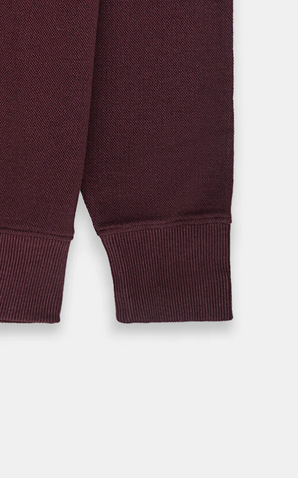 SWEAT SHIRT FULL SLEEVE  MAROON - Image 4