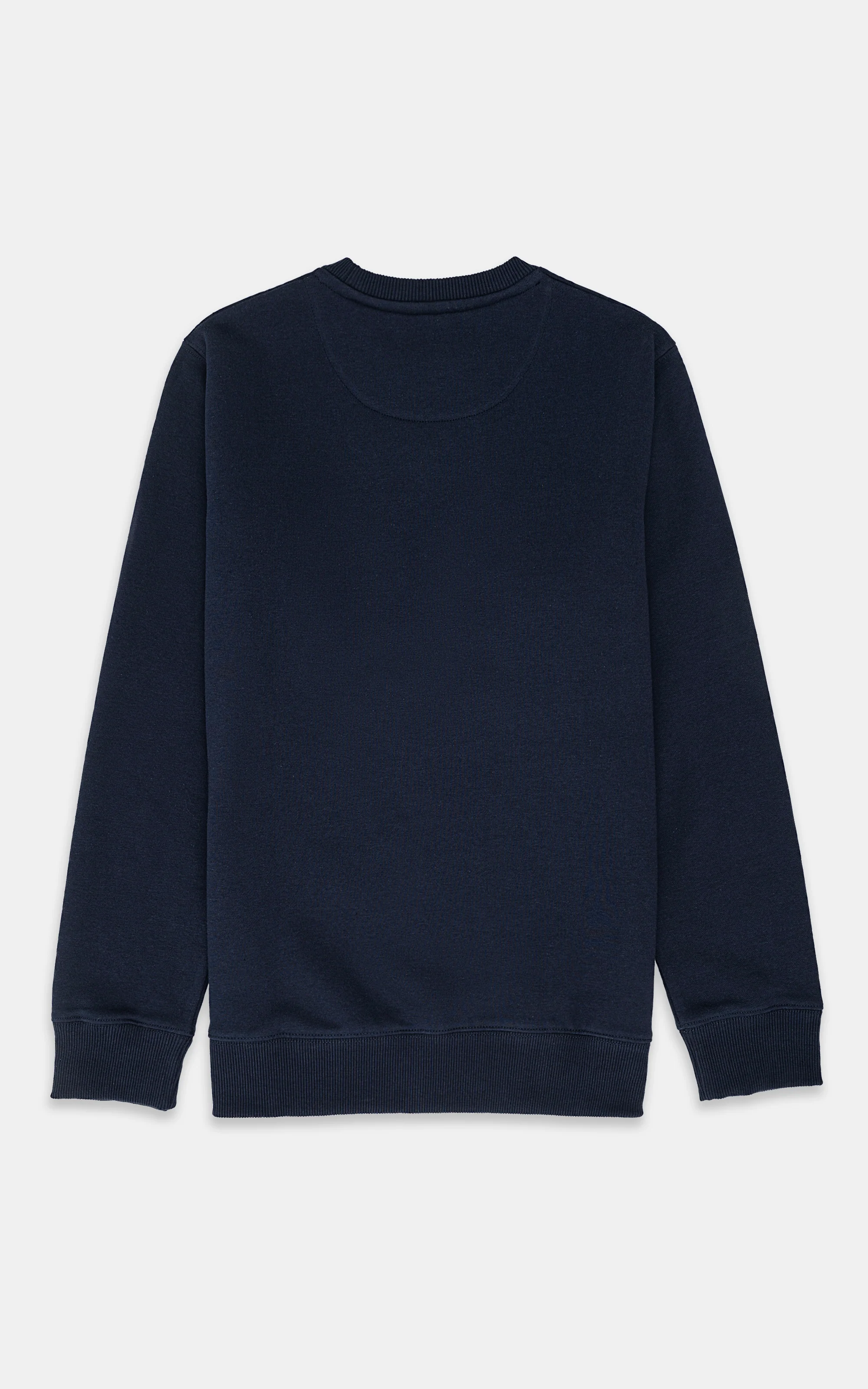 CREW NECK SWEAT SHIRT NAVY - Image 3