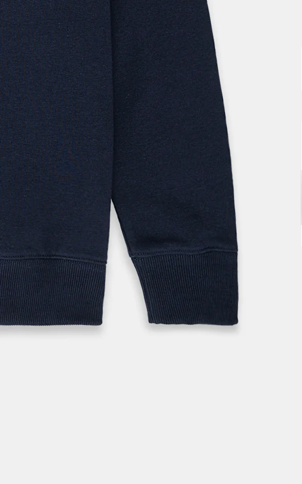 CREW NECK SWEAT SHIRT NAVY - Image 4