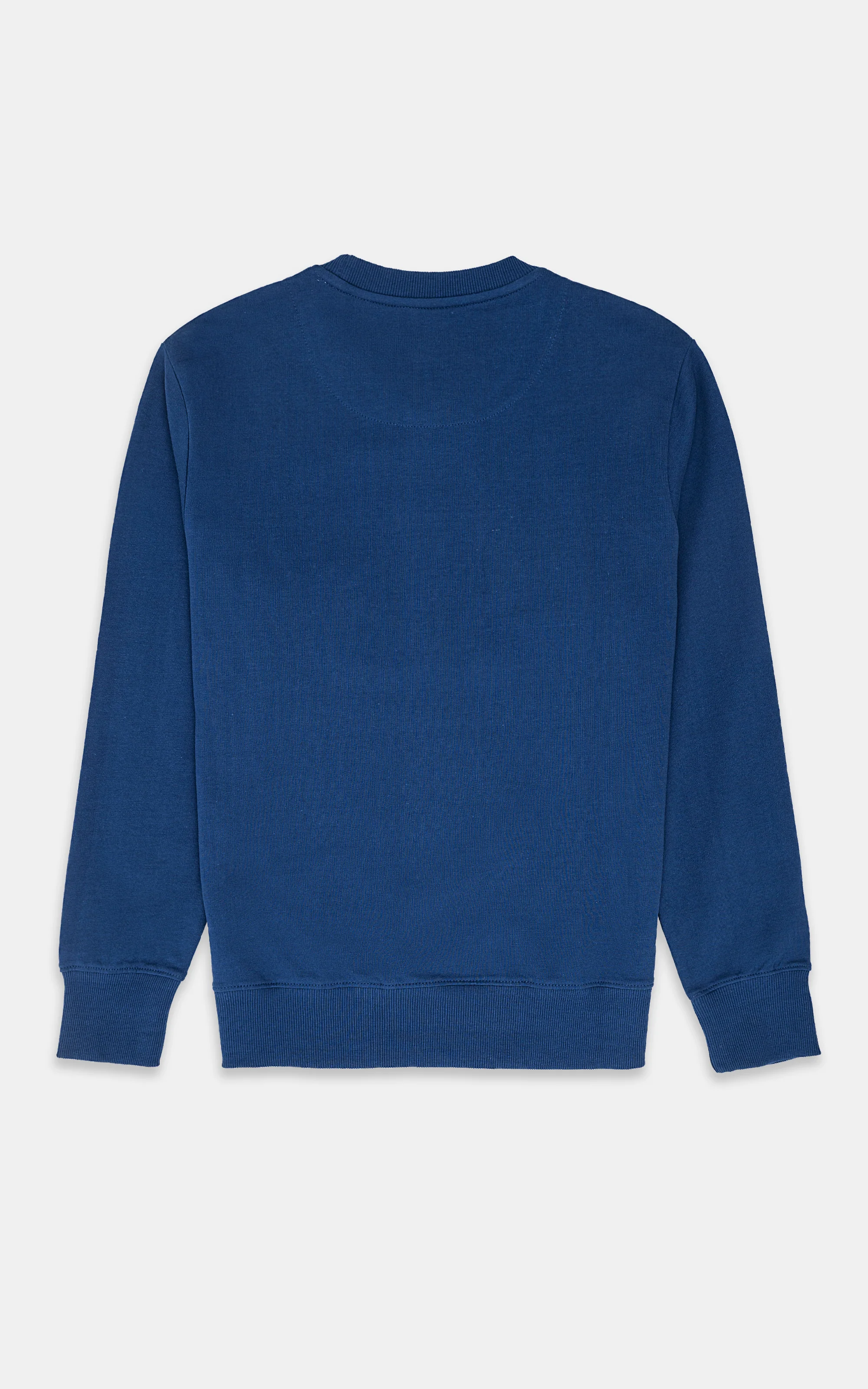 CREW NECK SWEAT SHIRT ROYAL BLUE - Image 3